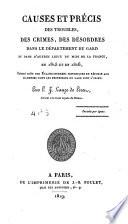 Eclaircissemens hist. en réponse aux calomnies dont les protestants du Gard sont l'objet
