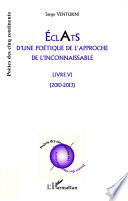 Éclats d'une poétique du devenir