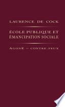 École publique et émancipation sociale