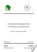 Écoloc, Gérer l'économie localement en Afrique : Evaluation et prospective Le financement du développement local: un état des lieux en Afrique de l'Ouest - Eléments de comparaison Ghana-UEMOA