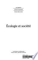 Écologie et société