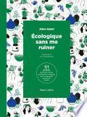 Écologique sans me ruiner