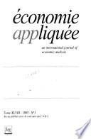 Économie appliquée