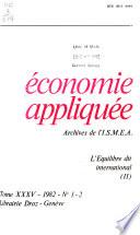 Économie appliquée