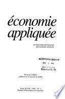 Économie appliquée