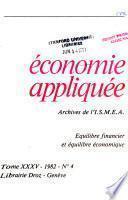 Économie appliquée