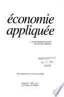 Économie appliquée