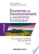Économie de l'environnement et économie écologique - 2e d.