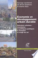 Économie et développement urbain durable
