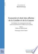 Économie et droit des affaires de la Caraïbe et de la Guyane