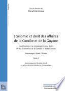 Économie et droit des affaires de la Caraïbe et de la Guyane
