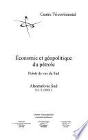 Economie et géopolitique du pétrole