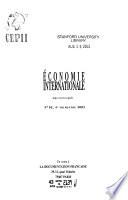 Economie Internationale