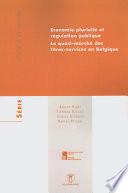 Economie plurielle et régulation publique