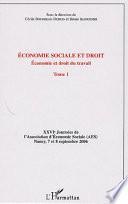 Économie sociale et droit