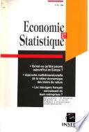 Économie & statistique