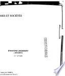 Économies et sociétés