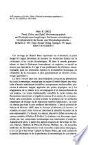 Économies et sociétés