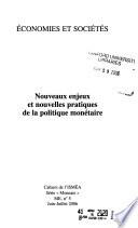 Économies et sociétés