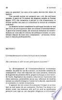 Économies et sociétés