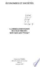 Économies et sociétés