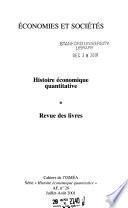 Économies et sociétés