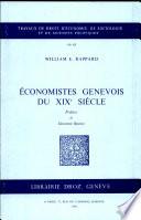 Économistes genevois du XIXe siècle