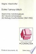 Ecrire l'amour kitsch