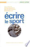 Ecrire le sport