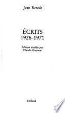 Écrits, 1926-1971