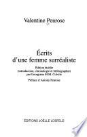 Ecrits d'une femme surréaliste