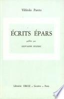 Ecrits épars