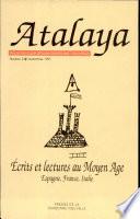 Écrits et lectures médiévales