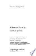 Ecrits et propos
