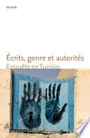 Écrits, genre et autorités