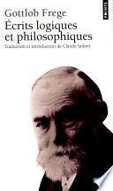 Ecrits logiques et philosophiques