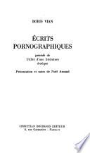 Écrits pornographiques