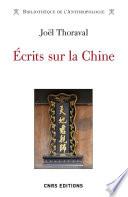 Ecrits sur la Chine