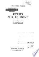 Écrits sur le signe