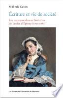 Écriture et vie de société