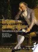 Écritures autobiographiques