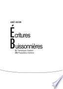 Écritures buissonnières