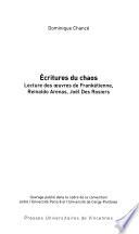 Ecritures du chaos