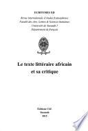 Ecritures