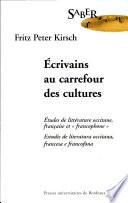 Ecrivains au carrefour des cultures
