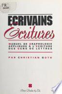 Écrivains, écritures