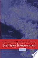 Écrivains franco-russes