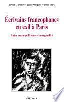 Écrivains francophones en exil à Paris