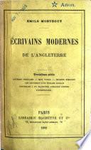 Écrivains modernes de l'Angleterre