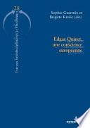 Edgar Quinet, une Conscience Européenne
